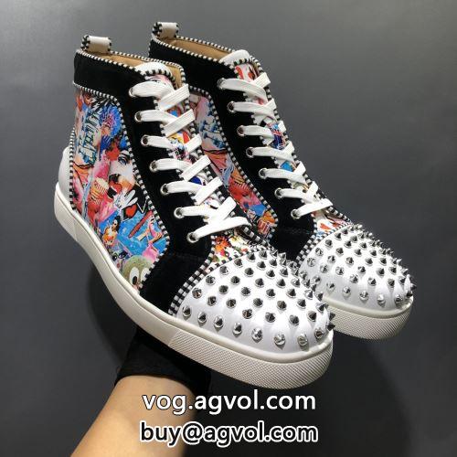  特別人気感謝SALE シューズ カジュアルシューズ  クリスチャンルブタンコピー  Christian Louboutinコピー 2022 主役になる存在感        