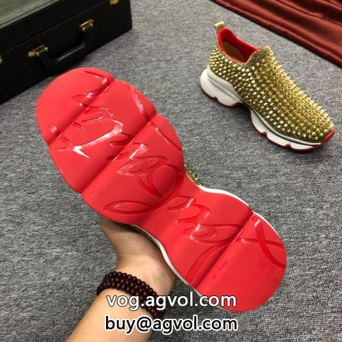 シューズ カジュアルシューズ Christian Louboutinコピー 素敵 2022 シックスタイルに活躍 クリスチャンルブタンコピー