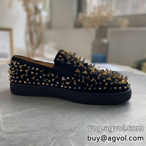 高級感ある Christian Louboutinコピー シューズ カジュアルシューズ  2022 クリスチャンルブタンコピー 優しい色合い