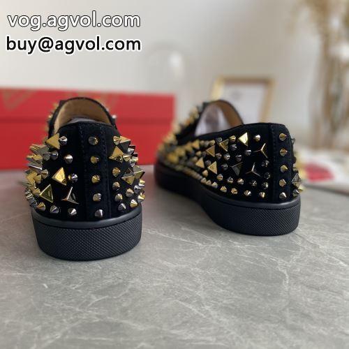 高級感ある Christian Louboutinコピー シューズ カジュアルシューズ  2022 クリスチャンルブタンコピー 優しい色合い