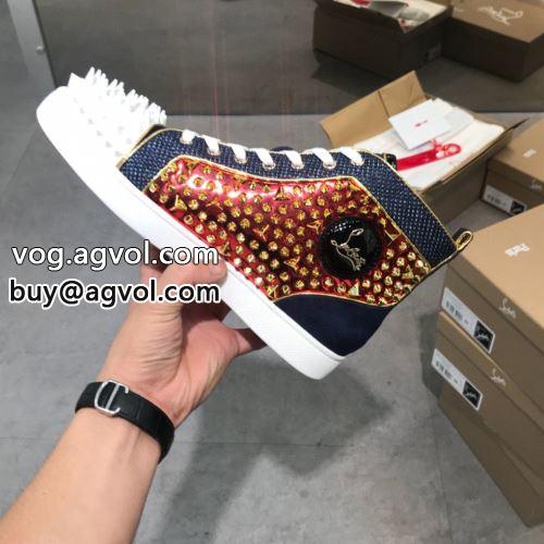大好評♪ クリスチャンルブタンコピー シューズ 2022 スニーカー Christian Louboutinコピー セレブ風