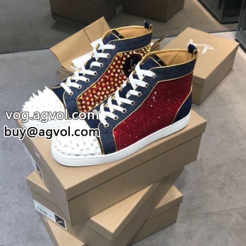 大好評♪ クリスチャンルブタンコピー シューズ 2022 スニーカー Christian Louboutinコピー セレブ風