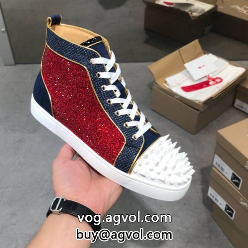 大好評♪ クリスチャンルブタンコピー シューズ 2022 スニーカー Christian Louboutinコピー セレブ風