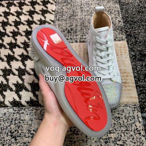 Christian Louboutinコピー 定番のアイテム 2022 クリスチャンルブタンコピー クッション加工 スニーカー シューズ