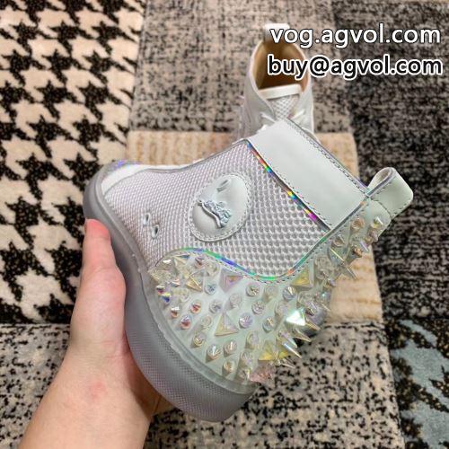 Christian Louboutinコピー 定番のアイテム 2022 クリスチャンルブタンコピー クッション加工 スニーカー シューズ
