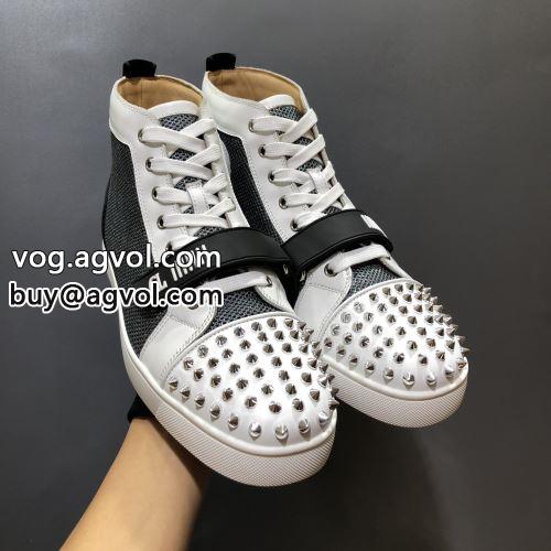  シューズ Christian Louboutinコピー 滑りにくい 2022 スニーカー クリスチャンルブタンコピー  優美なお出かけスタイル 