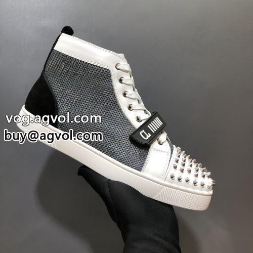 シューズ Christian Louboutinコピー 滑りにくい 2022 スニーカー クリスチャンルブタンコピー  優美なお出かけスタイル