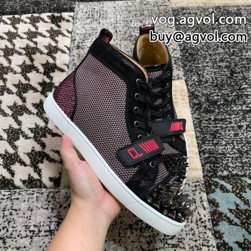 スニーカー 優しい色合い クリスチャンルブタンコピー 2色可選  2022 洗練を十分に演出する Christian Louboutinコピー シューズ