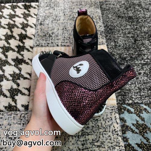 スニーカー 優しい色合い クリスチャンルブタンコピー 2色可選  2022 洗練を十分に演出する Christian Louboutinコピー シューズ