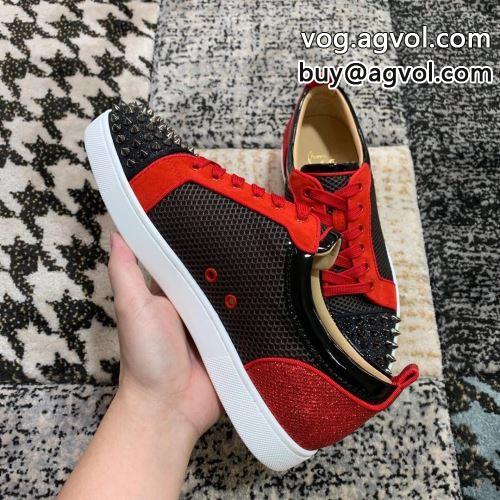 Christian Louboutinコピー シューズ スニーカー 絶大な人気を誇る 柔軟 クリスチャンルブタンコピー 2022
