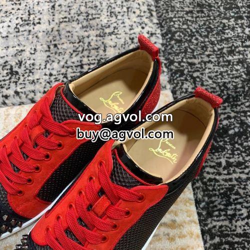 Christian Louboutinコピー シューズ スニーカー 絶大な人気を誇る 柔軟 クリスチャンルブタンコピー 2022