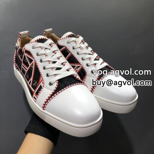  ナチュラルな素材感 Christian Louboutinコピー  スニーカー オリジナル クリスチャンルブタンコピー 2022 シューズ  