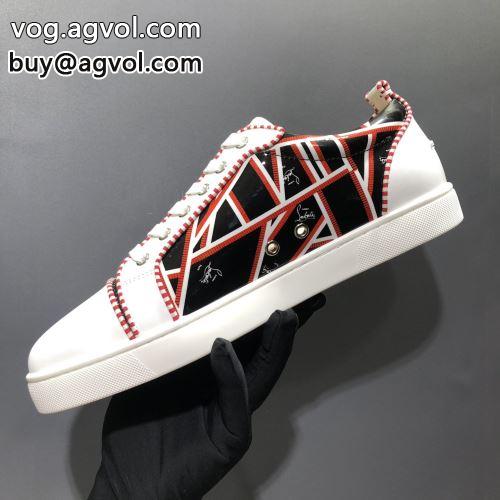 ナチュラルな素材感 Christian Louboutinコピー  スニーカー オリジナル クリスチャンルブタンコピー 2022 シューズ
