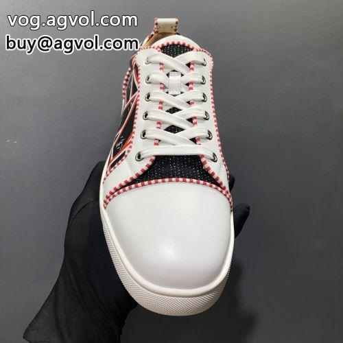 ナチュラルな素材感 Christian Louboutinコピー  スニーカー オリジナル クリスチャンルブタンコピー 2022 シューズ