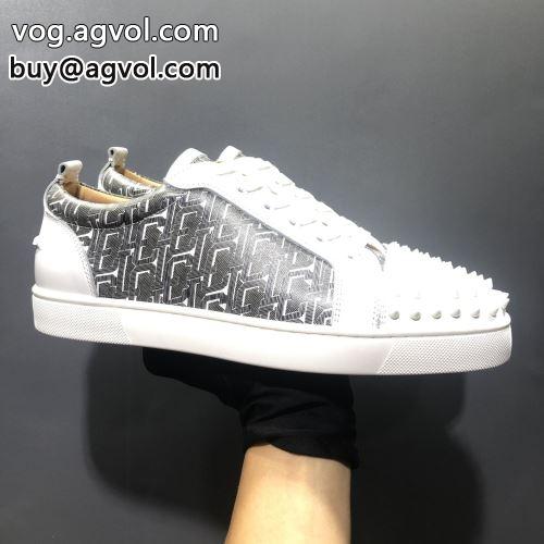 強力撥水加工  スニーカー シューズ クリスチャンルブタンコピー 着用 2022 Christian Louboutinコピー