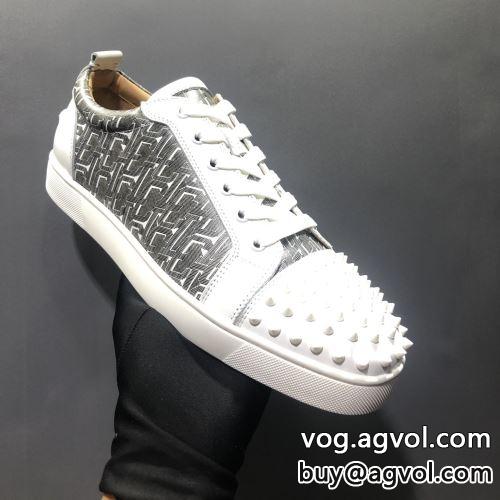 強力撥水加工  スニーカー シューズ クリスチャンルブタンコピー 着用 2022 Christian Louboutinコピー