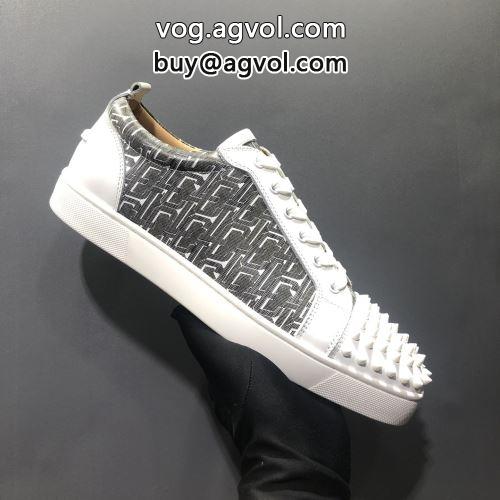 強力撥水加工  スニーカー シューズ クリスチャンルブタンコピー 着用 2022 Christian Louboutinコピー