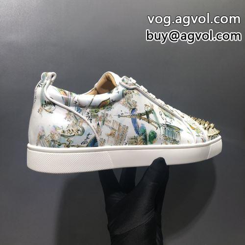 2022 ポップ Christian Louboutinコピー クリスチャンルブタンコピー シューズ スニーカー  抜群な楽チン感ある大定番