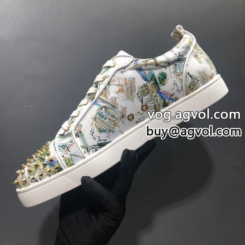 2022 ポップ Christian Louboutinコピー クリスチャンルブタンコピー シューズ スニーカー  抜群な楽チン感ある大定番