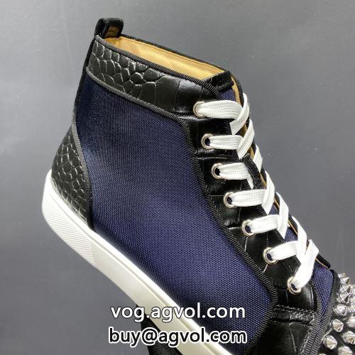 コーデ 知的なムードを演出 シューズ スニーカークリスチャンルブタンコピー 2022 Christian Louboutinコピー 滑りにくい