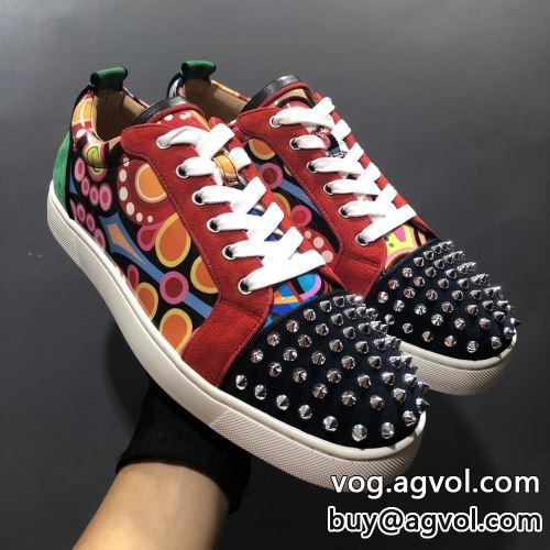  2022 落ち着いた質感 Christian Louboutinコピー スニーカー クリスチャンルブタンコピー シューズ 軽量  