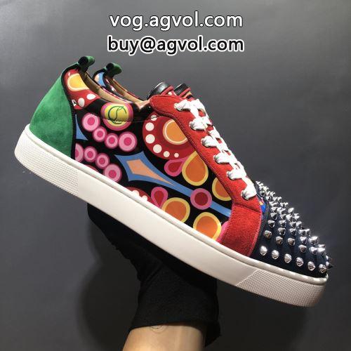 2022 落ち着いた質感 Christian Louboutinコピー スニーカー クリスチャンルブタンコピー シューズ 軽量