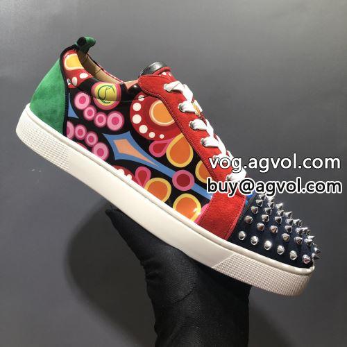 2022 落ち着いた質感 Christian Louboutinコピー スニーカー クリスチャンルブタンコピー シューズ 軽量