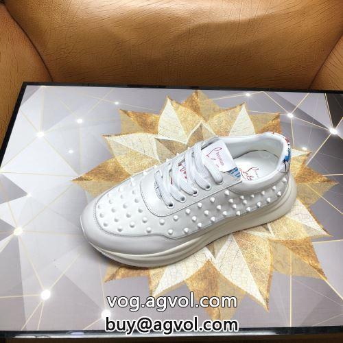 2色可選 圧倒的な高級感 2022 Christian Louboutinコピー流行り  シューズ スニーカー クリスチャンルブタンコピー