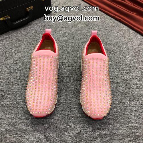 超激得品質保証 2022 Christian Louboutinコピー 著名人の着 シューズ  クリスチャンルブタンコピー  スニーカー