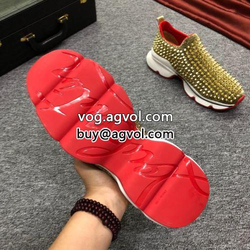 超激得品質保証 2022 Christian Louboutinコピー 著名人の着 シューズ  クリスチャンルブタンコピー  スニーカー