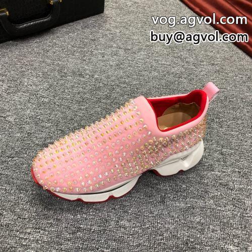 超激得品質保証 2022 Christian Louboutinコピー 著名人の着 シューズ  クリスチャンルブタンコピー  スニーカー