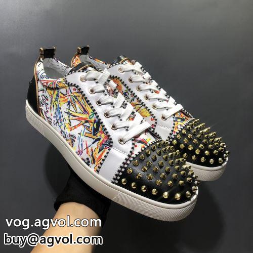  リゾートスタイル 2022 確定となる上品 クリスチャンルブタンコピー Christian Louboutinコピー スニーカー シューズ    