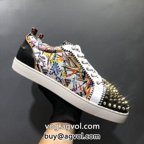 リゾートスタイル 2022 確定となる上品 クリスチャンルブタンコピー Christian Louboutinコピー スニーカー シューズ