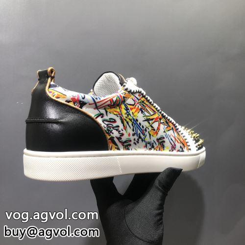 リゾートスタイル 2022 確定となる上品 クリスチャンルブタンコピー Christian Louboutinコピー スニーカー シューズ