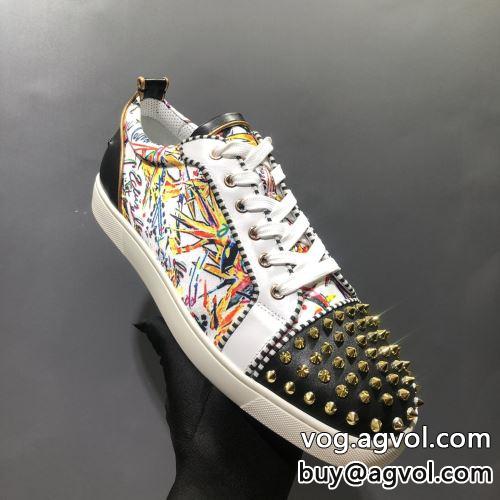 リゾートスタイル 2022 確定となる上品 クリスチャンルブタンコピー Christian Louboutinコピー スニーカー シューズ