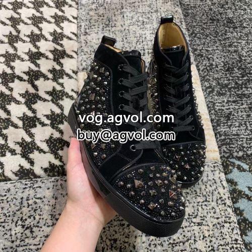 柔らかな質感  抗菌・防臭加工 スニーカー 2022 シューズ クリスチャンルブタンコピー Christian Louboutinコピー
