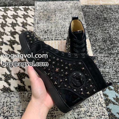 柔らかな質感  抗菌・防臭加工 スニーカー 2022 シューズ クリスチャンルブタンコピー Christian Louboutinコピー