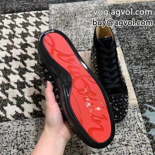 柔らかな質感  抗菌・防臭加工 スニーカー 2022 シューズ クリスチャンルブタンコピー Christian Louboutinコピー