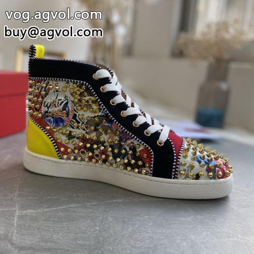 ナチュラルな素材感 スニーカー 2022 Christian Louboutinコピー クリスチャンルブタンコピー 海外限定ライン シューズ