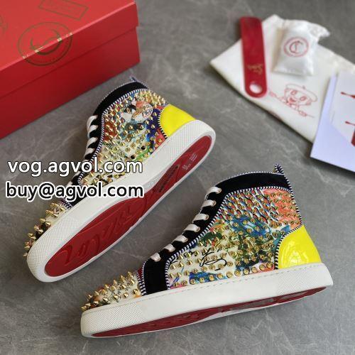 ナチュラルな素材感 スニーカー 2022 Christian Louboutinコピー クリスチャンルブタンコピー 海外限定ライン シューズ