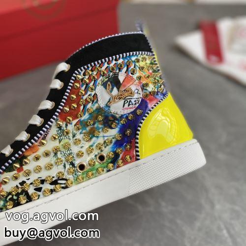 ナチュラルな素材感 スニーカー 2022 Christian Louboutinコピー クリスチャンルブタンコピー 海外限定ライン シューズ