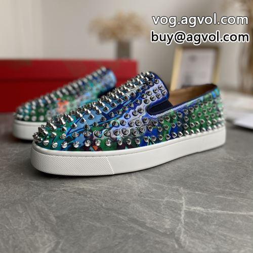 リゾートスタイル 2022 シューズ スニーカー Christian Louboutinコピー 抜群な楽チン感ある大定番 クリスチャンルブタンコピー