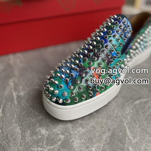 リゾートスタイル 2022 シューズ スニーカー Christian Louboutinコピー 抜群な楽チン感ある大定番 クリスチャンルブタンコピー