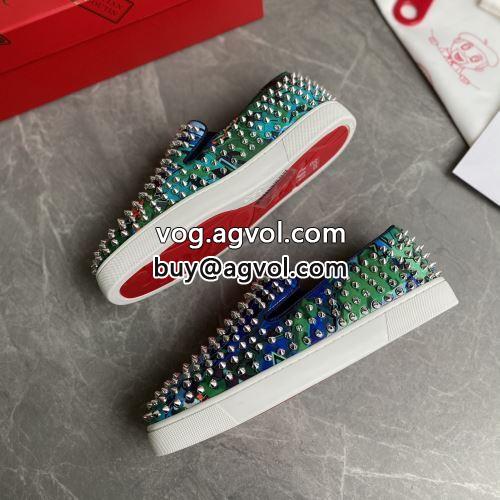 リゾートスタイル 2022 シューズ スニーカー Christian Louboutinコピー 抜群な楽チン感ある大定番 クリスチャンルブタンコピー