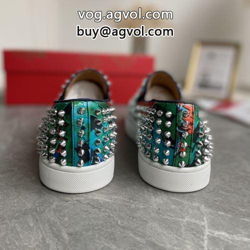 リゾートスタイル 2022 シューズ スニーカー Christian Louboutinコピー 抜群な楽チン感ある大定番 クリスチャンルブタンコピー