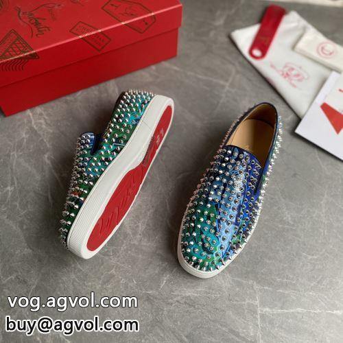 リゾートスタイル 2022 シューズ スニーカー Christian Louboutinコピー 抜群な楽チン感ある大定番 クリスチャンルブタンコピー