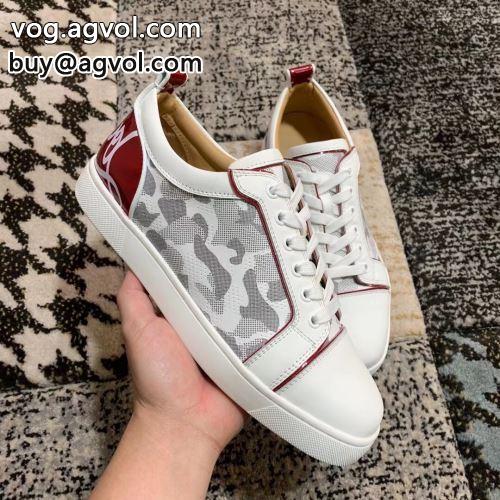  高級感漂わせる スニーカー  2022 シューズ  クリスチャンルブタンコピー Christian Louboutinコピー 抗菌・防臭加工 