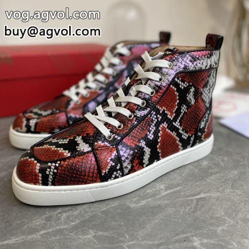  ポップ  2022 シューズ  Christian Louboutinコピー クリスチャンルブタンコピー スニーカー 人目を惹くデザイン   