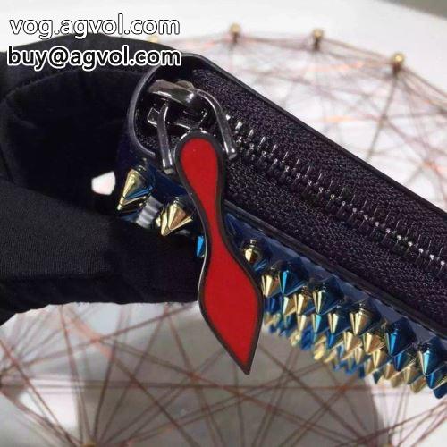 多機能 大絶賛の履き心地! クリスチャンルブタンコピー 2色可選 牛革 ウォレット Christian Louboutinコピー 2022