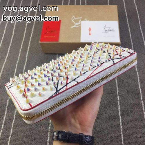 クリスチャンルブタンコピー 海外セレブ愛用 Christian Louboutinコピー 革財布 2022 ウォレット